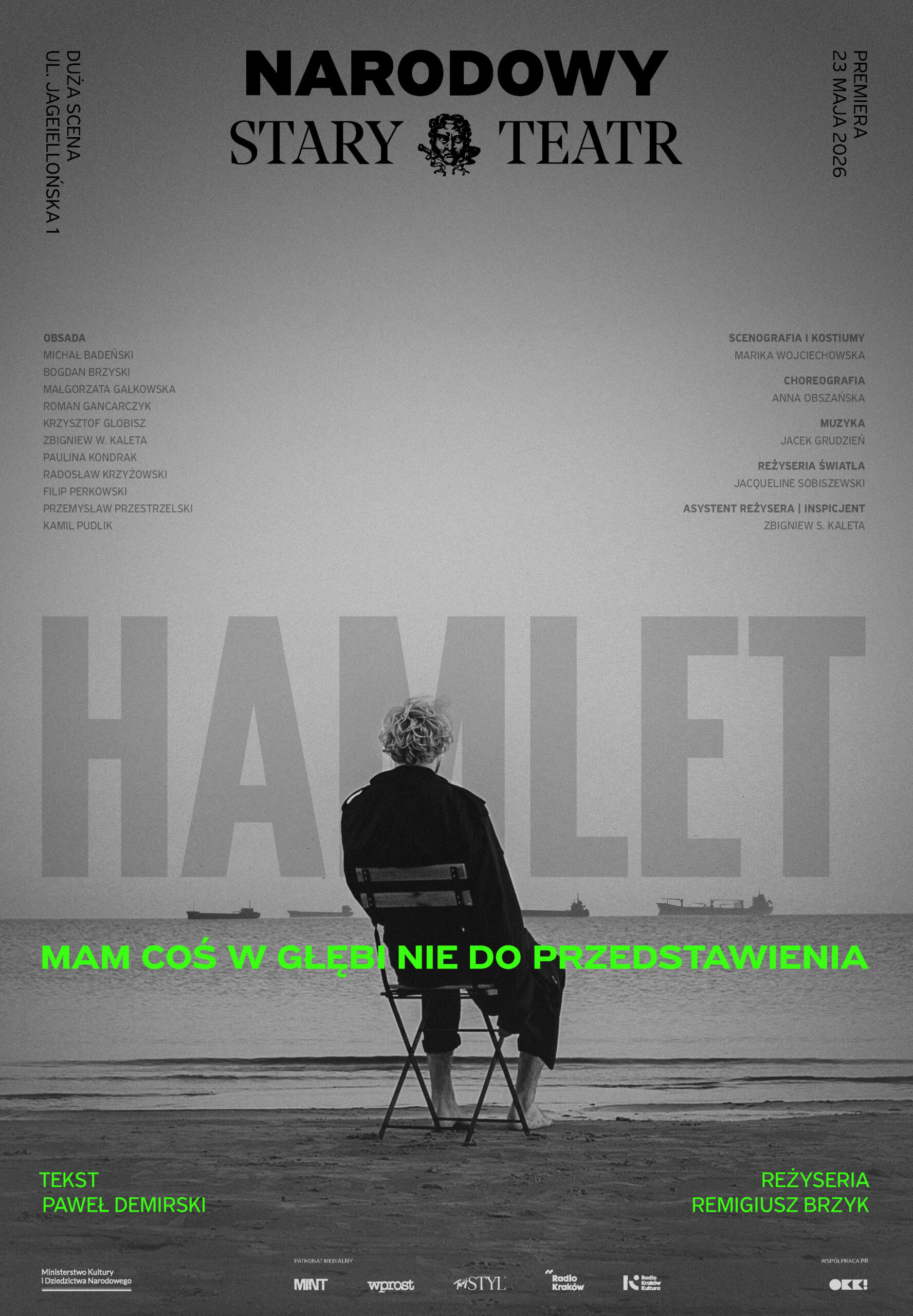 Mam coś w głębi nie do przedstawienia. HAMLET